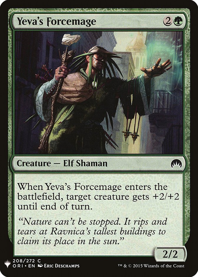 Yeva's Forcemage [Mystery Booster] | Game Haven TX