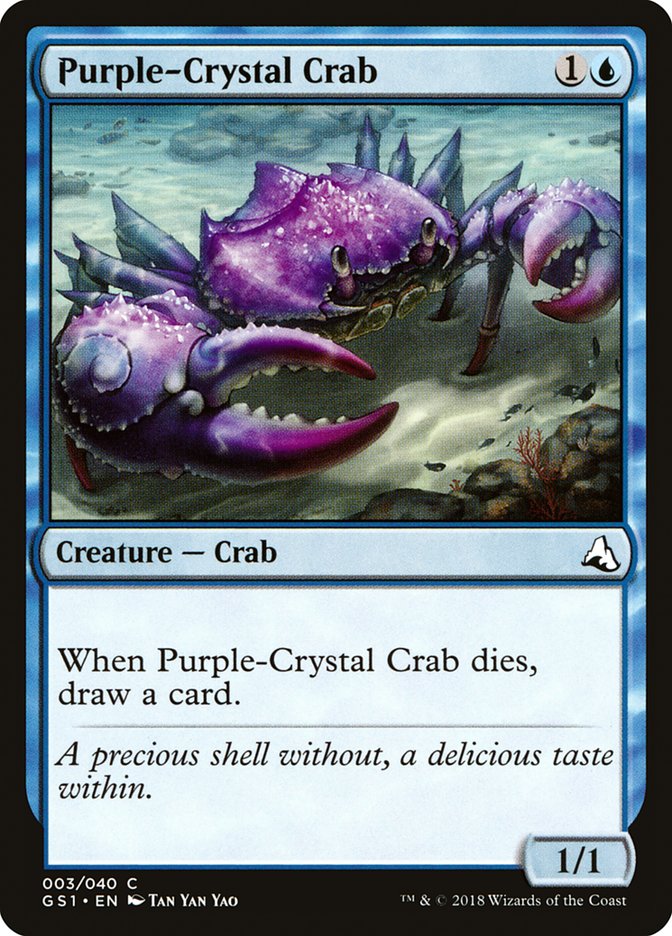 Purple-Crystal Crab [Global Series Jiang Yanggu & Mu Yanling] | Game Haven TX