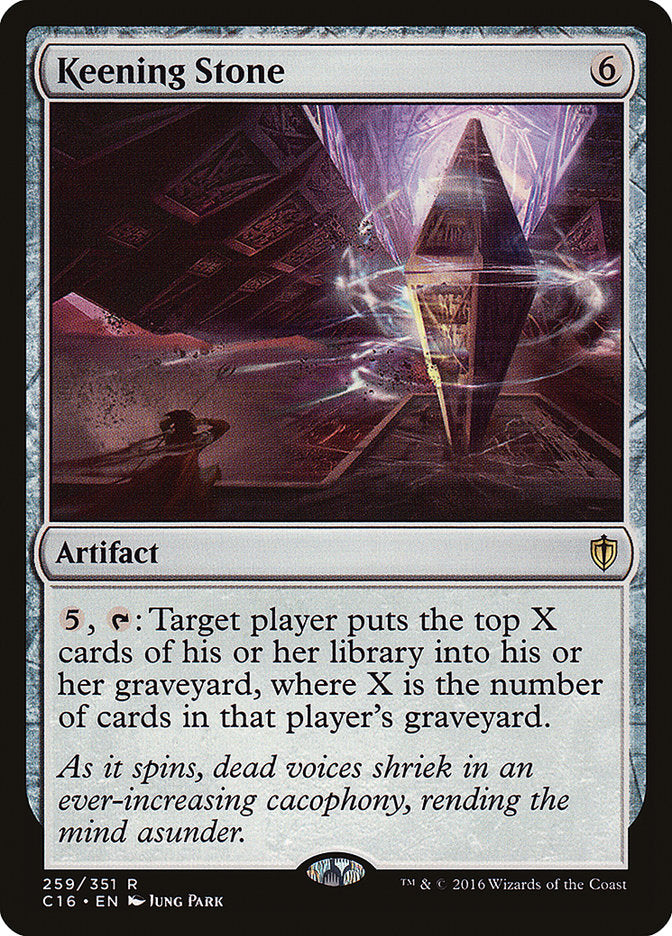 Keening Stone [Commander 2016] | Game Haven TX