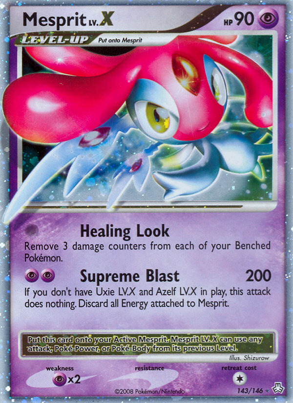 Mesprit LV.X (143/146) [Diamond & Pearl: Legends Awakened] | Game Haven TX