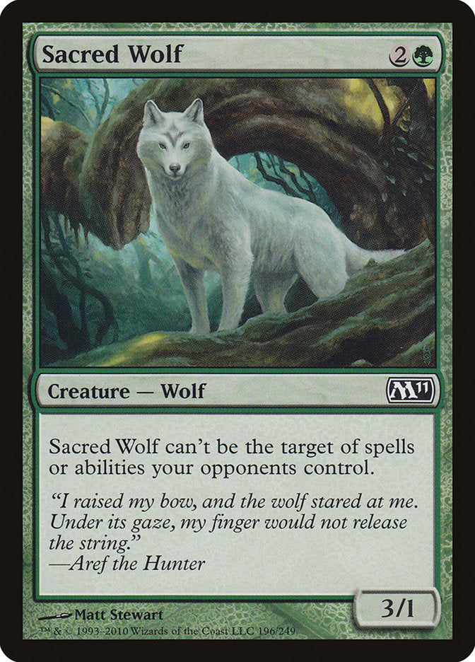 Sacred Wolf [Magic 2011] | Game Haven TX