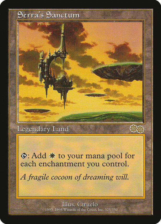 Serra's Sanctum [Urza's Saga] | Game Haven TX