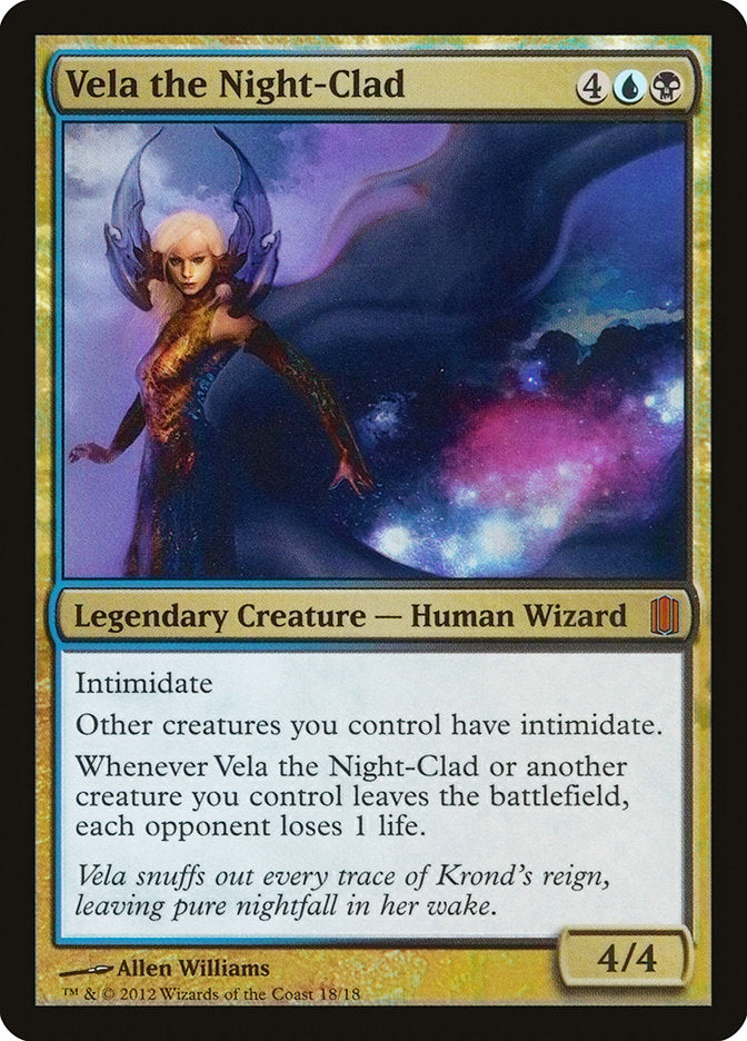 Vela the Night-Clad [Commander's Arsenal] | Game Haven TX
