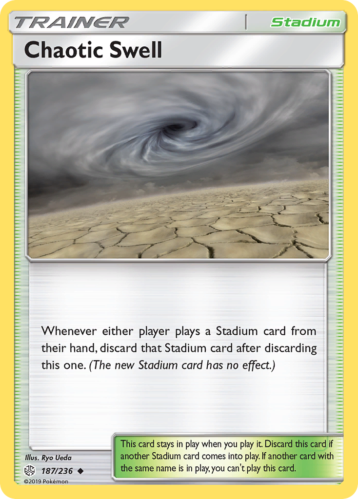 Chaotic Swell (187/236) [Sun & Moon: Cosmic Eclipse] | Game Haven TX