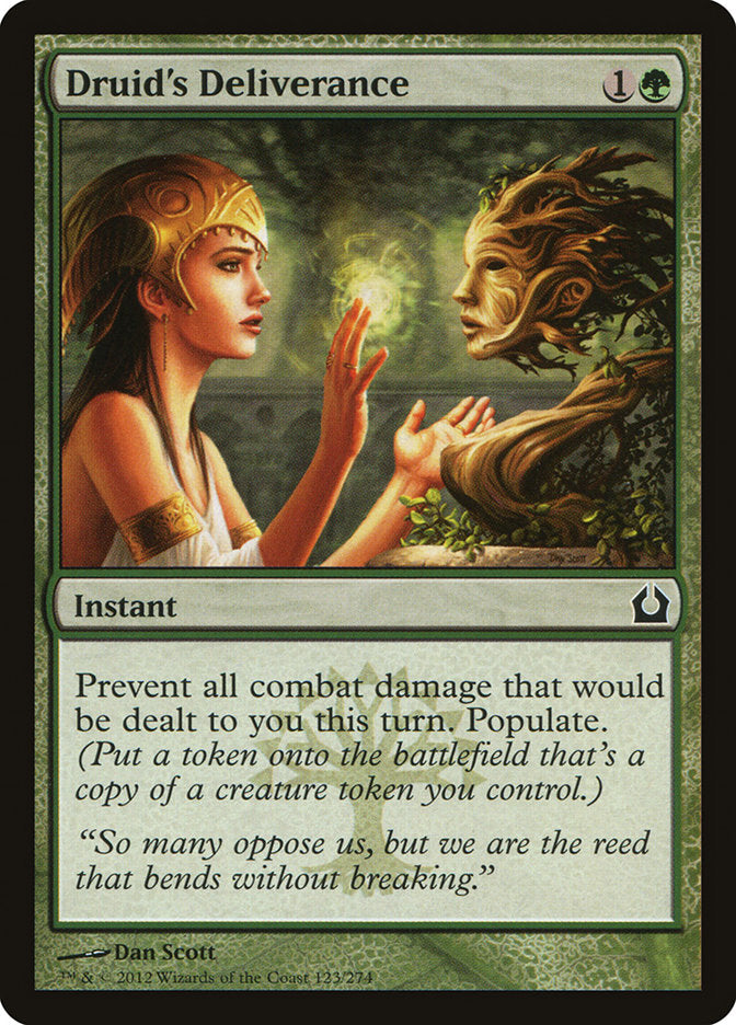Druid's Deliverance [Return to Ravnica] | Game Haven TX