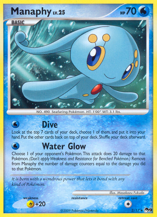 Manaphy (2/17) [POP Series 9] | Game Haven TX