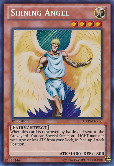 Shining Angel [LCYW-EN236] Secret Rare | Game Haven TX