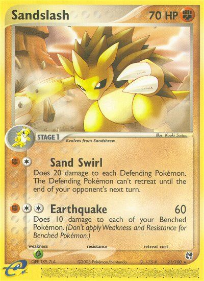 Sandslash (21/100) [EX: Sandstorm] | Game Haven TX