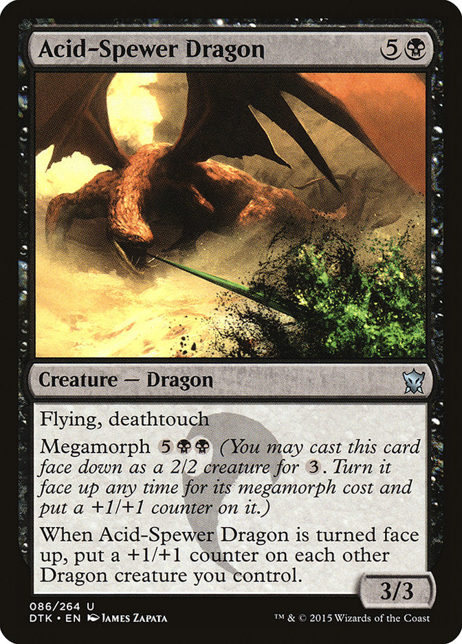 Acid-Spewer Dragon [Dragons of Tarkir] | Game Haven TX