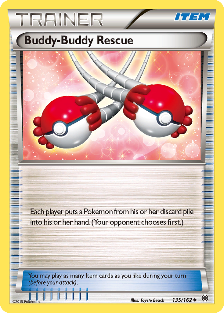Buddy-Buddy Rescue (135/162) [XY: BREAKthrough] | Game Haven TX