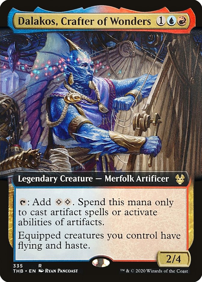 Dalakos, Crafter of Wonders (Extended Art) [Theros Beyond Death] | Game Haven TX