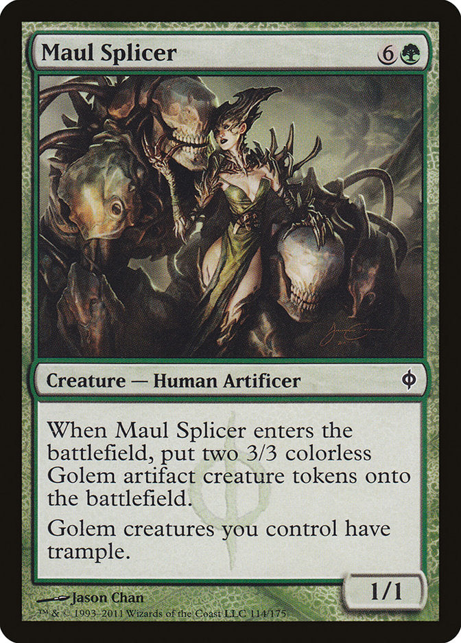 Maul Splicer [New Phyrexia] | Game Haven TX