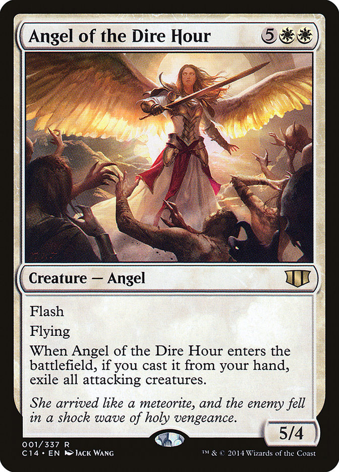 Angel of the Dire Hour [Commander 2014] | Game Haven TX