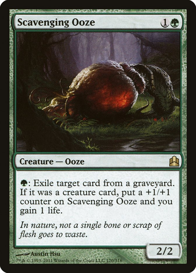 Scavenging Ooze [Commander 2011] | Game Haven TX