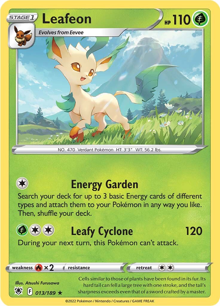 Leafeon (013/189) [Sword & Shield: Astral Radiance] | Game Haven TX