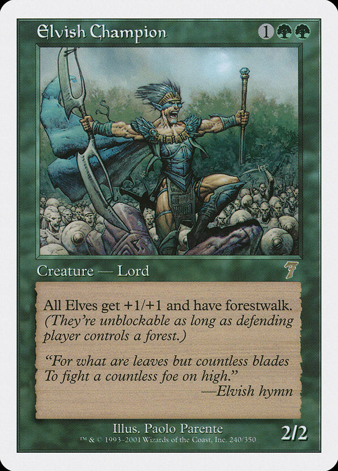 Elvish Champion [Seventh Edition] | Game Haven TX