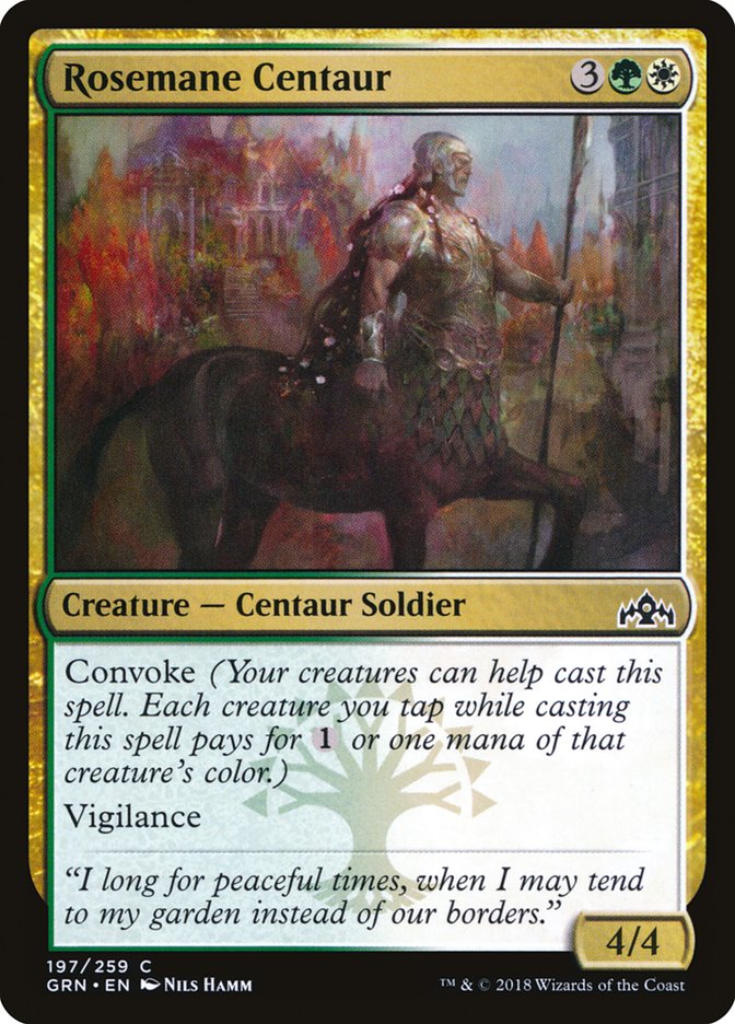 Rosemane Centaur [Guilds of Ravnica] | Game Haven TX