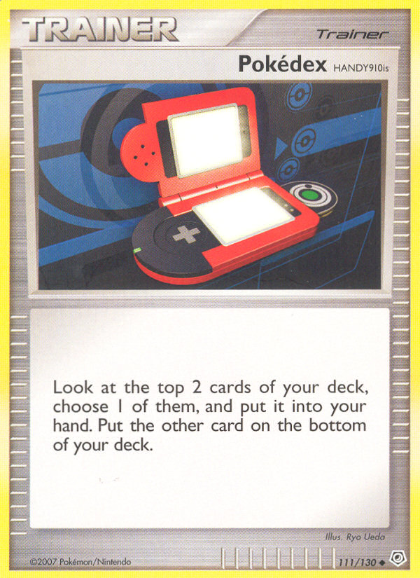 Pokedex HANDY910is (111/130) [Diamond & Pearl: Base Set] | Game Haven TX