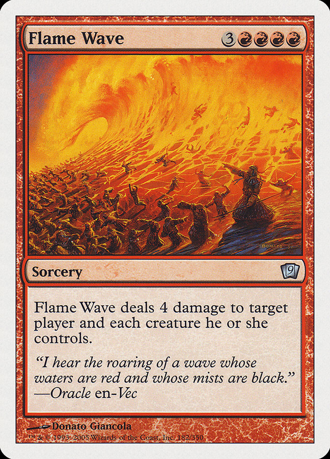 Flame Wave [Ninth Edition] | Game Haven TX