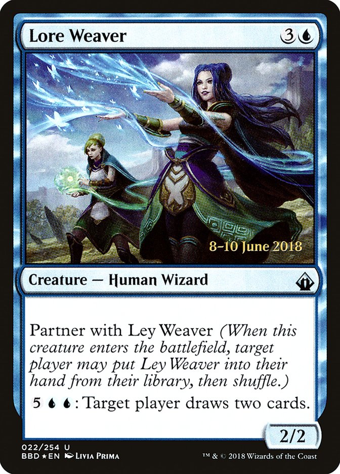 Lore Weaver [Battlebond Promos] | Game Haven TX