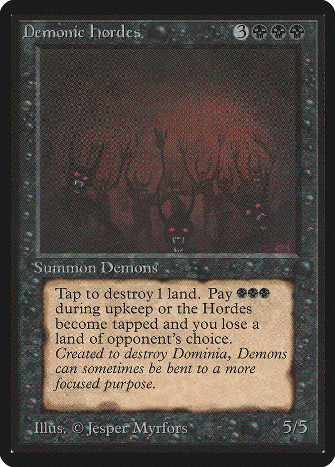 Demonic Hordes [Limited Edition Beta] | Game Haven TX