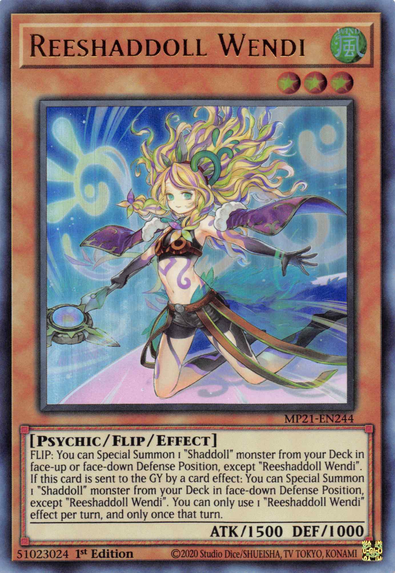 Reeshaddoll Wendi [MP21-EN244] Ultra Rare | Game Haven TX