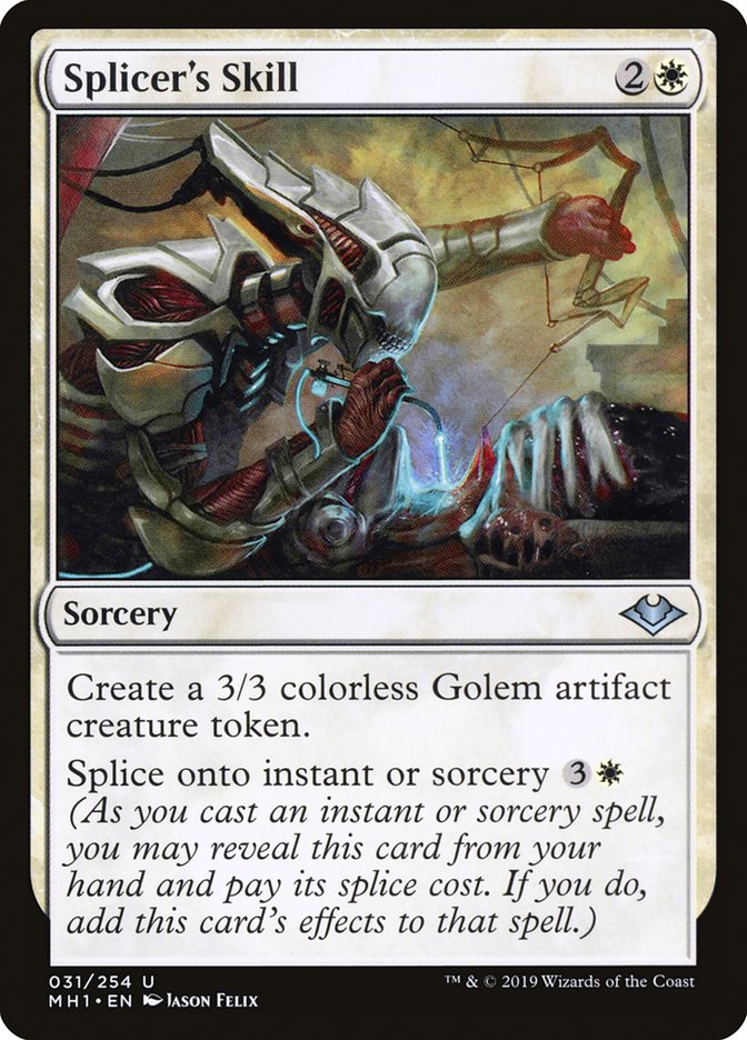 Splicer's Skill [Modern Horizons] | Game Haven TX