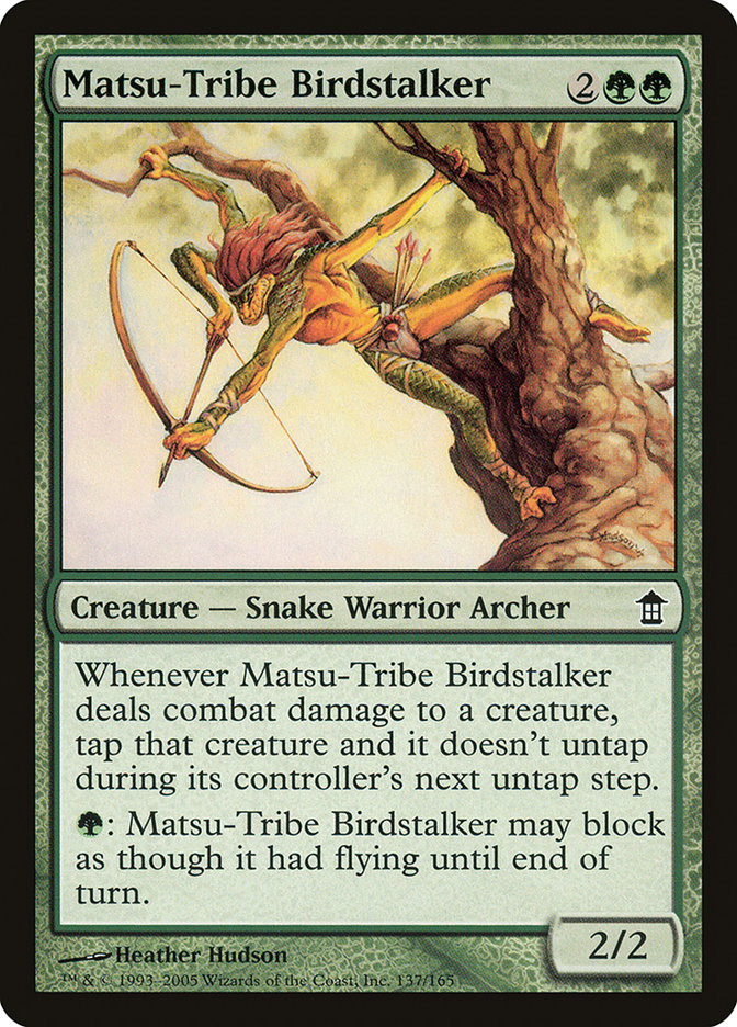 Matsu-Tribe Birdstalker [Saviors of Kamigawa] | Game Haven TX