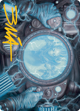 Recalibrate Art Card (Gold-Stamped Signature) [Modern Horizons 2 Art Series] | Game Haven TX