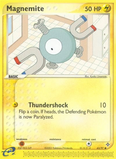 Magnemite (63/97) [EX: Dragon] | Game Haven TX