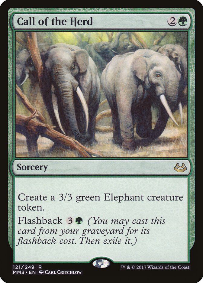 Call of the Herd [Modern Masters 2017] | Game Haven TX