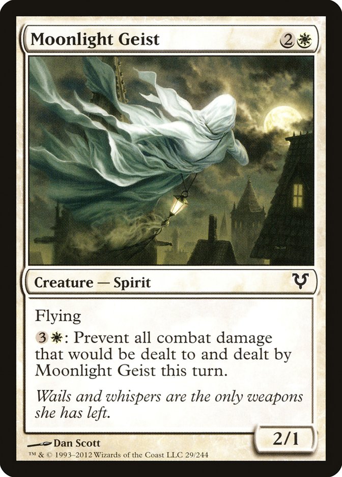 Moonlight Geist [Avacyn Restored] | Game Haven TX