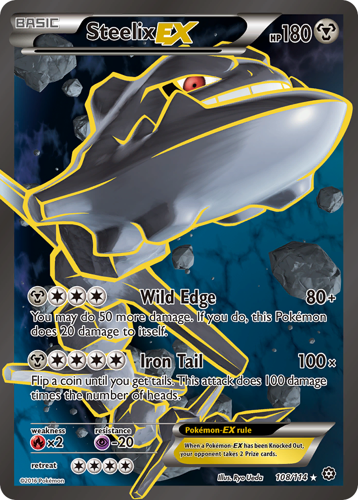Steelix EX (108/114) [XY: Steam Siege] | Game Haven TX