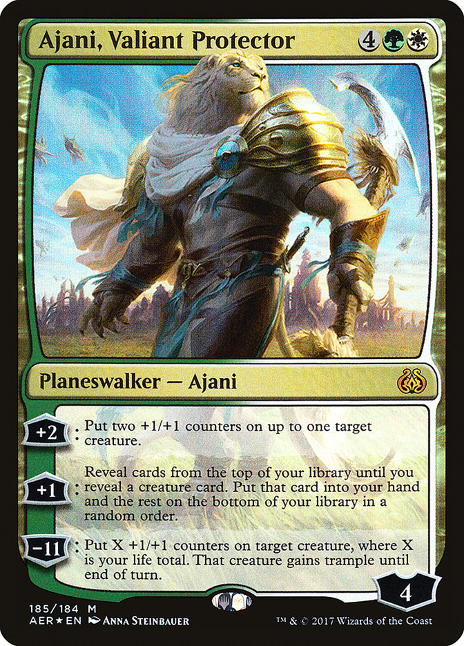 Ajani, Valiant Protector [Aether Revolt] | Game Haven TX