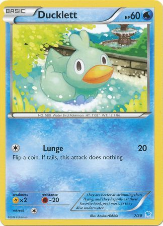 Ducklett (7/30) [XY: Trainer Kit 3 - Suicune] | Game Haven TX