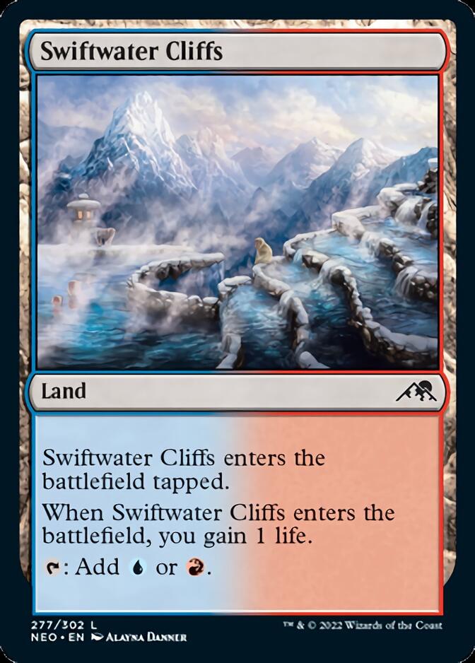 Swiftwater Cliffs [Kamigawa: Neon Dynasty] | Game Haven TX