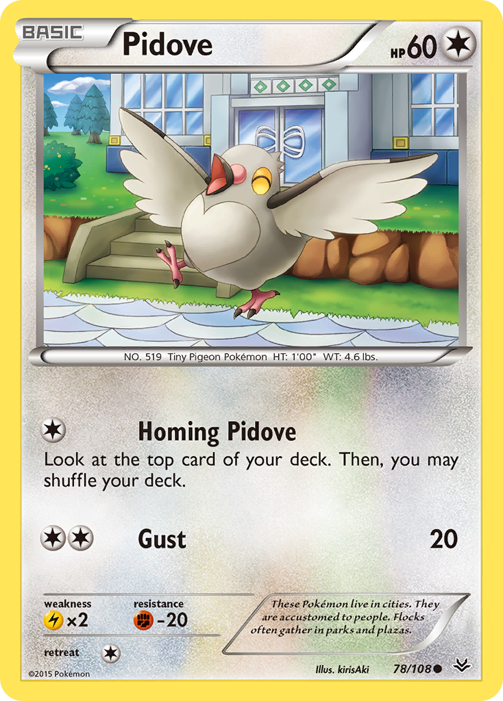 Pidove (78/108) [XY: Roaring Skies] | Game Haven TX
