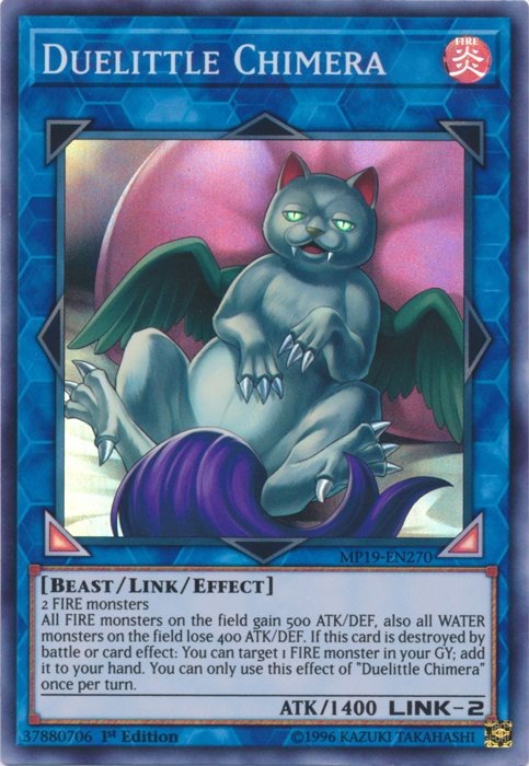 Duelittle Chimera [MP19-EN270] Super Rare | Game Haven TX