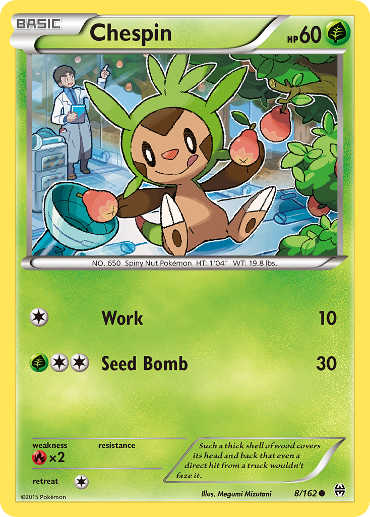 Chespin (8/162) [XY: BREAKthrough] | Game Haven TX