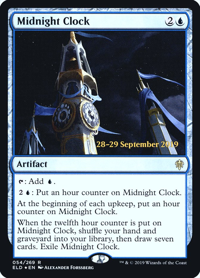 Midnight Clock [Throne of Eldraine Promos] | Game Haven TX