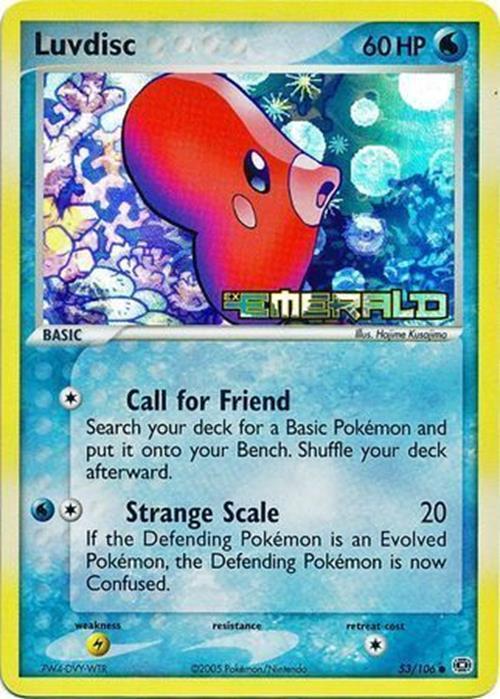 Luvdisc (53/106) (Stamped) [EX: Emerald] | Game Haven TX