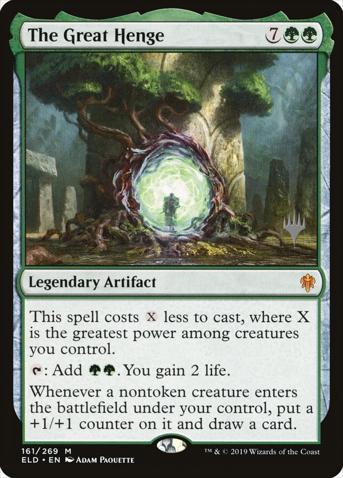 The Great Henge (Promo Pack) [Throne of Eldraine Promos] | Game Haven TX