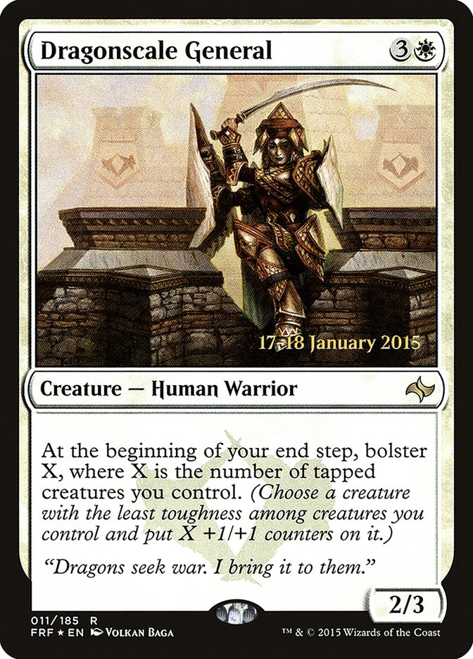 Dragonscale General [Fate Reforged Promos] | Game Haven TX