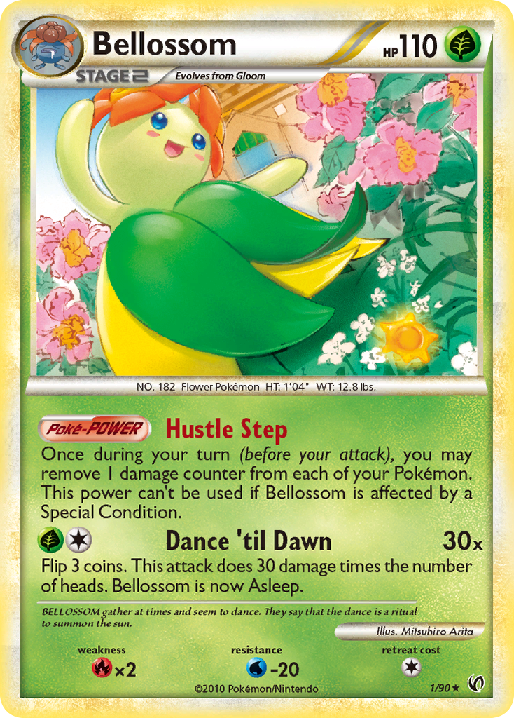 Bellossom (1/90) [HeartGold & SoulSilver: Undaunted] | Game Haven TX