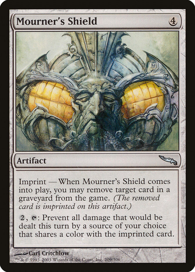 Mourner's Shield [Mirrodin] | Game Haven TX