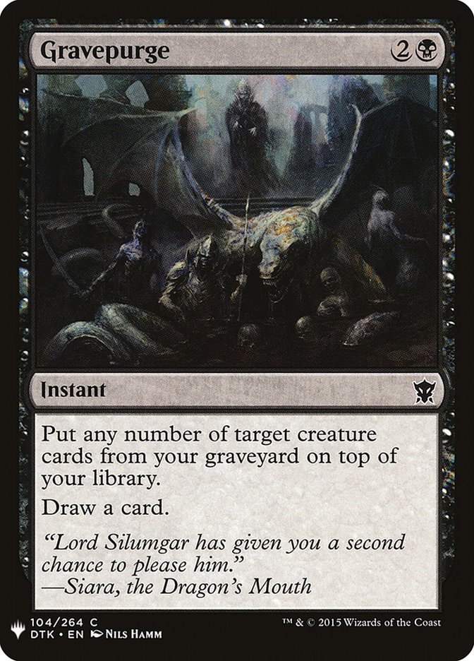 Gravepurge [Mystery Booster] | Game Haven TX