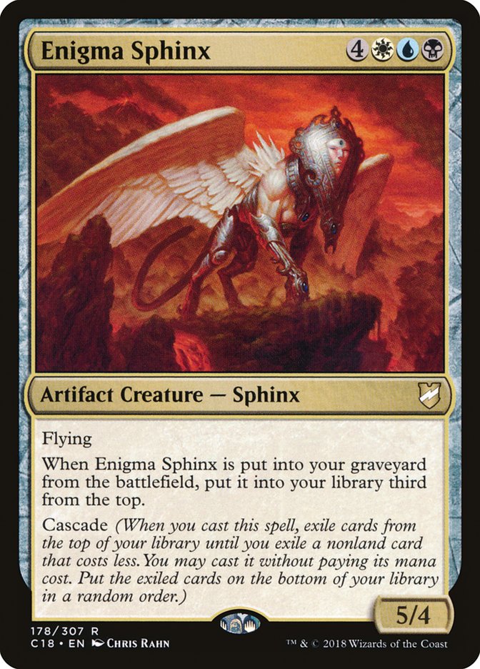 Enigma Sphinx [Commander 2018] | Game Haven TX