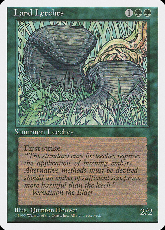 Land Leeches [Fourth Edition] | Game Haven TX