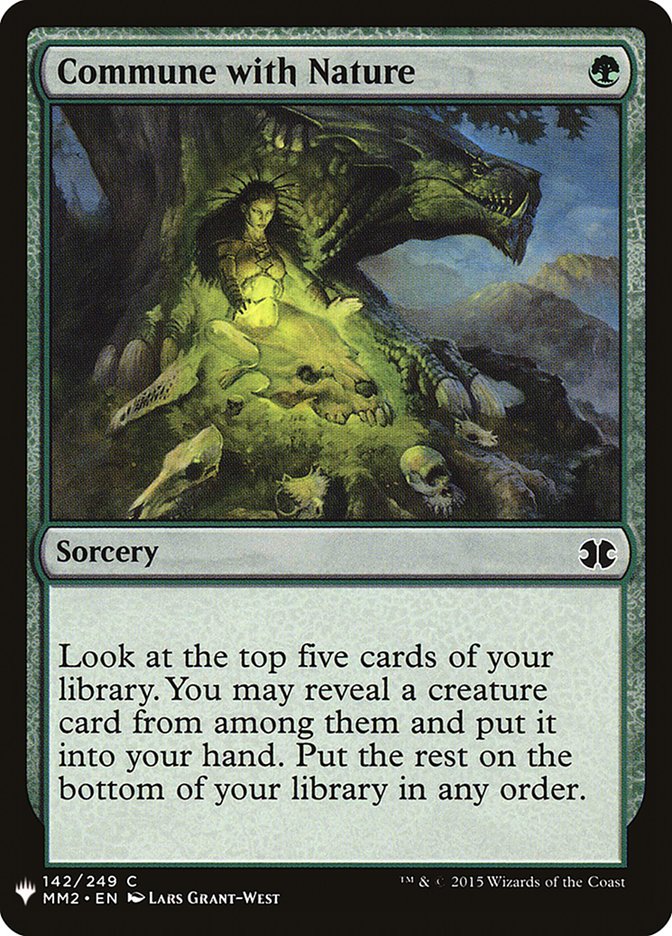 Commune with Nature [Mystery Booster] | Game Haven TX