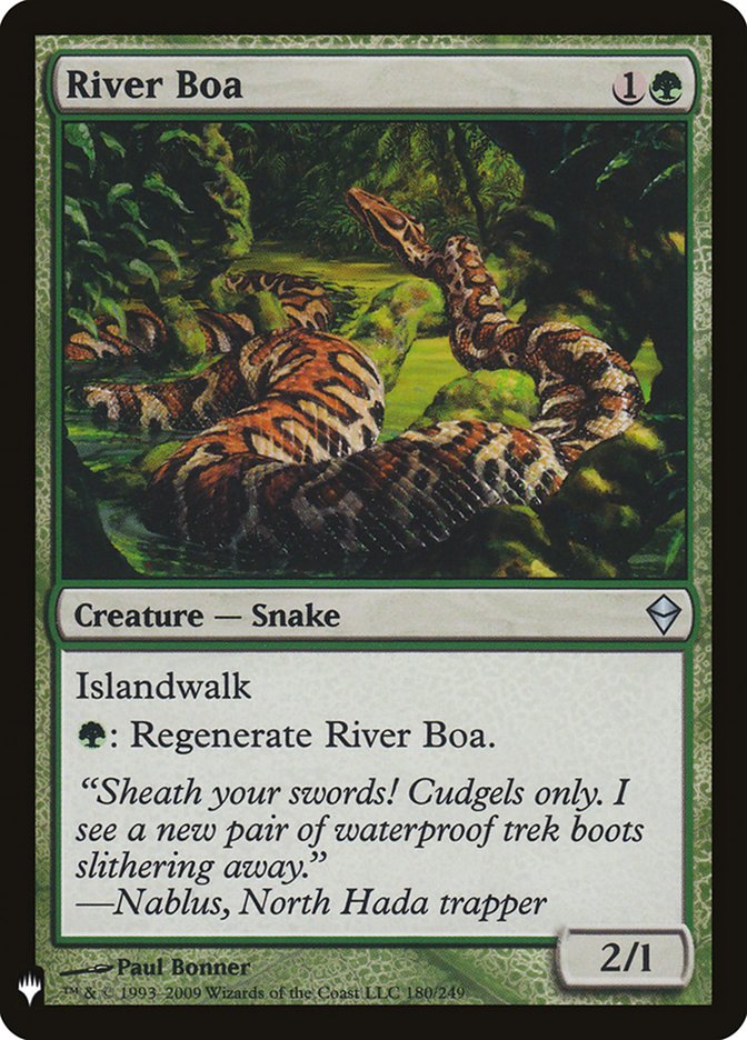 River Boa [Mystery Booster] | Game Haven TX